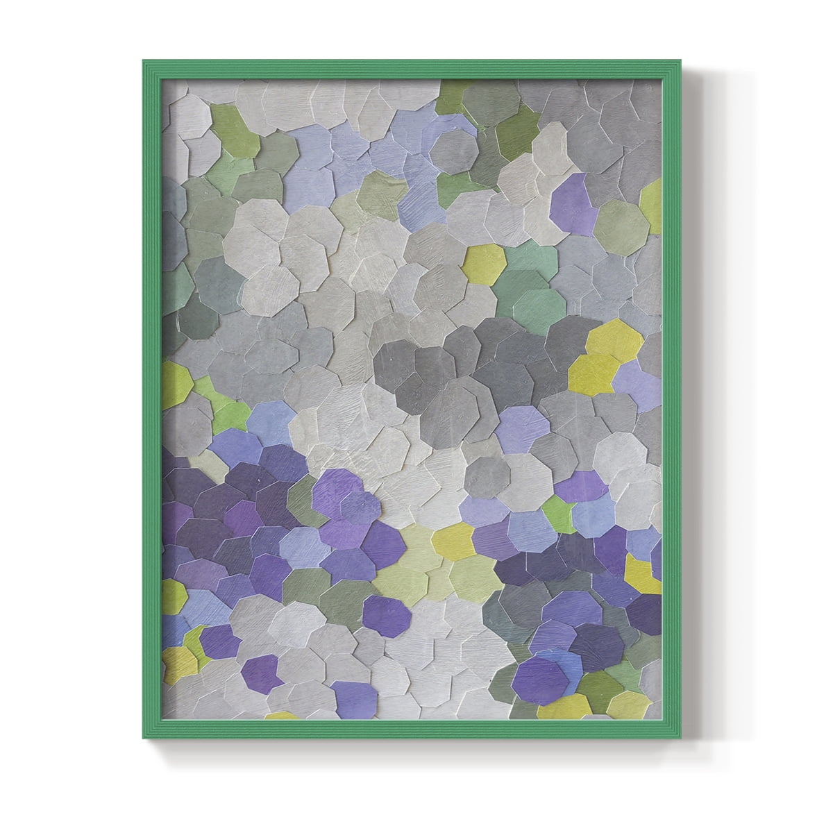 A Garden in Provence in Paper Solid Wood 11 x 14 Framed Print