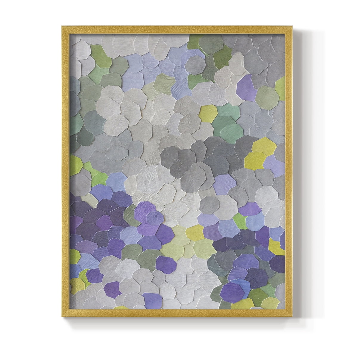 A Garden in Provence in Paper Solid Wood 22 x 28 Framed Print