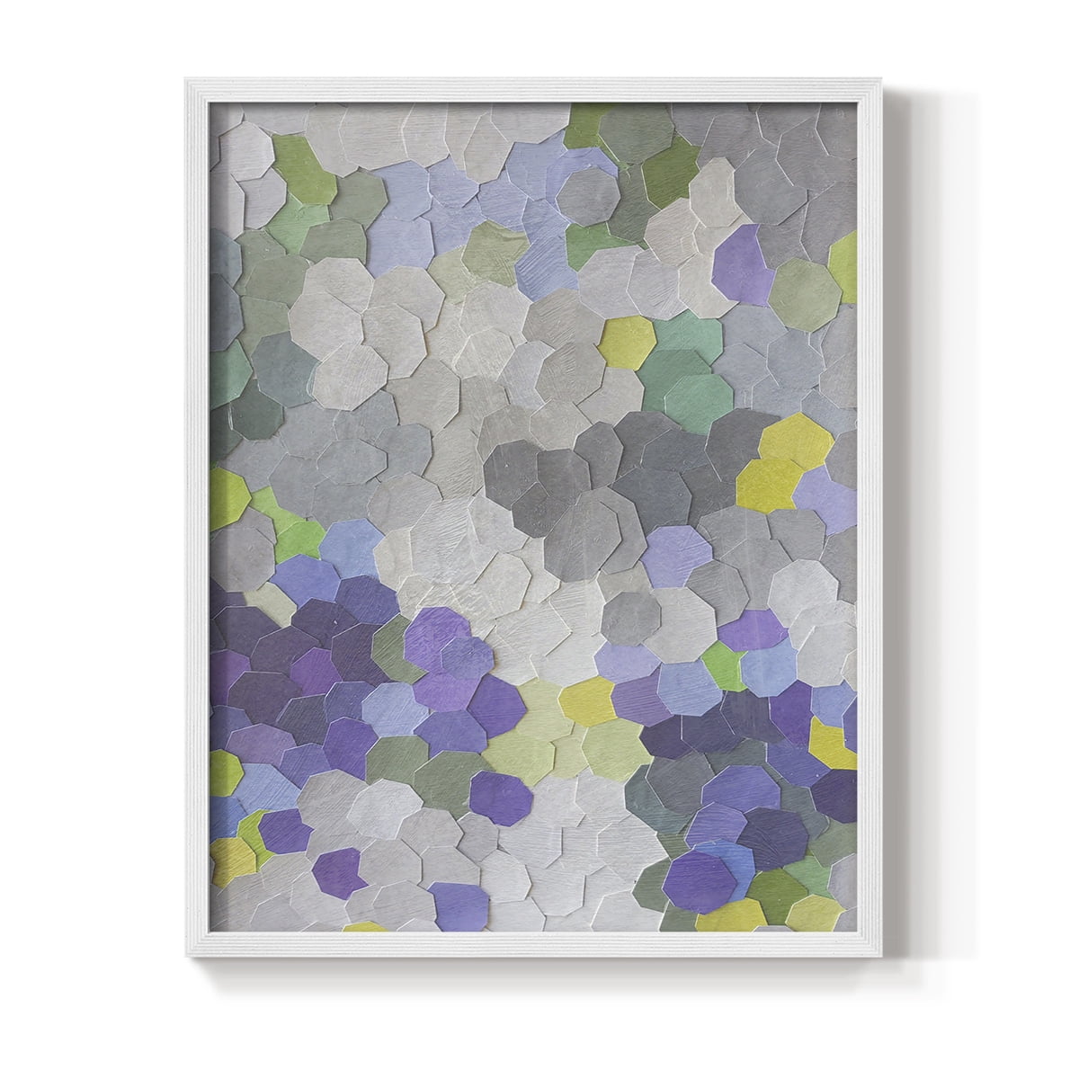 A Garden in Provence in Paper Solid Wood 8 x 10 Framed Print