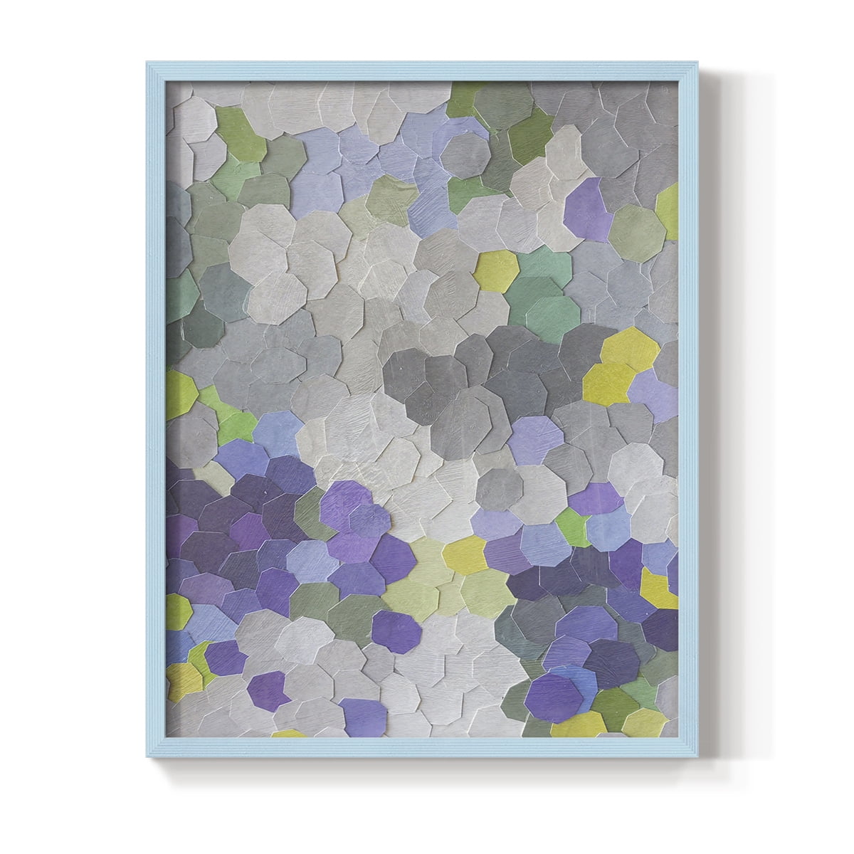 A Garden in Provence in Paper Solid Wood 8 x 10 Framed Print