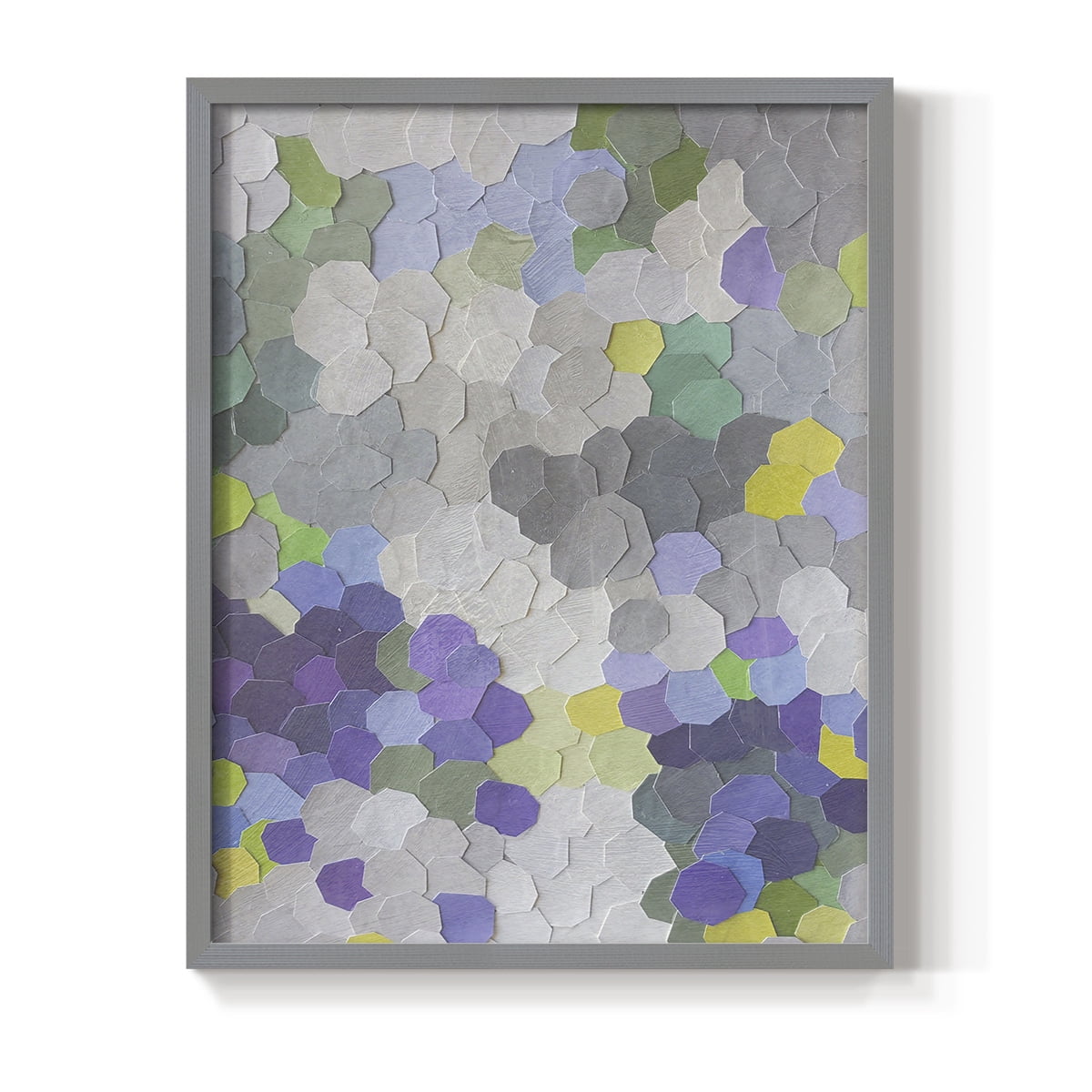 A Garden in Provence in Paper Solid Wood 8 x 10 Framed Print