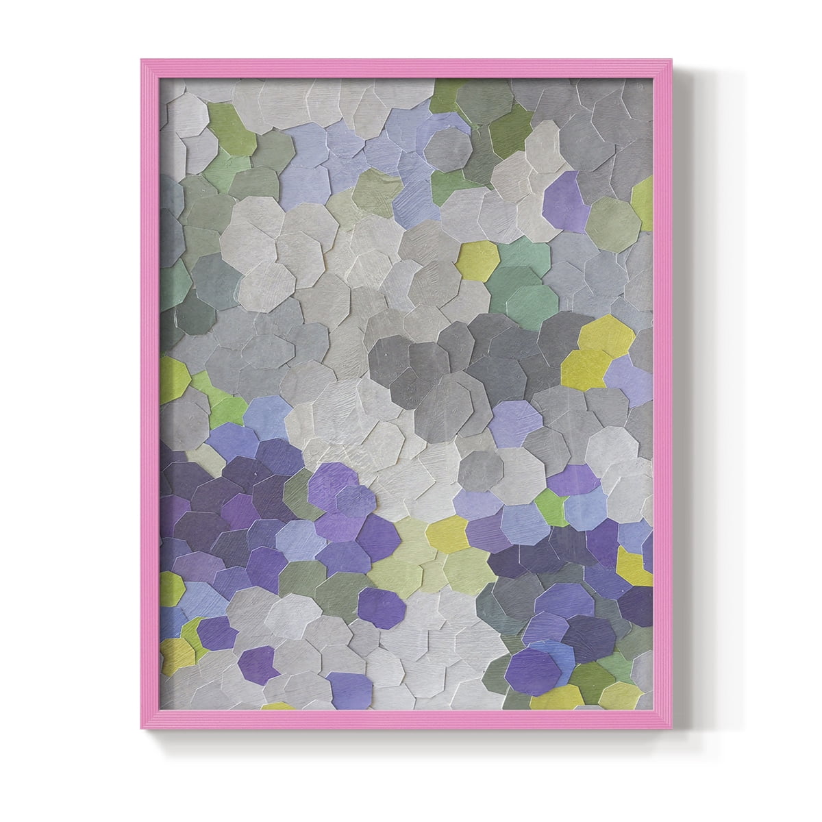 A Garden in Provence in Paper Solid Wood 8 x 10 Framed Print
