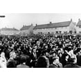 thumbnail image 1 of A General View Of Irish Demonstrators In The Derrybeg Housing Estate In Newry History (24 x 18), 1 of 2
