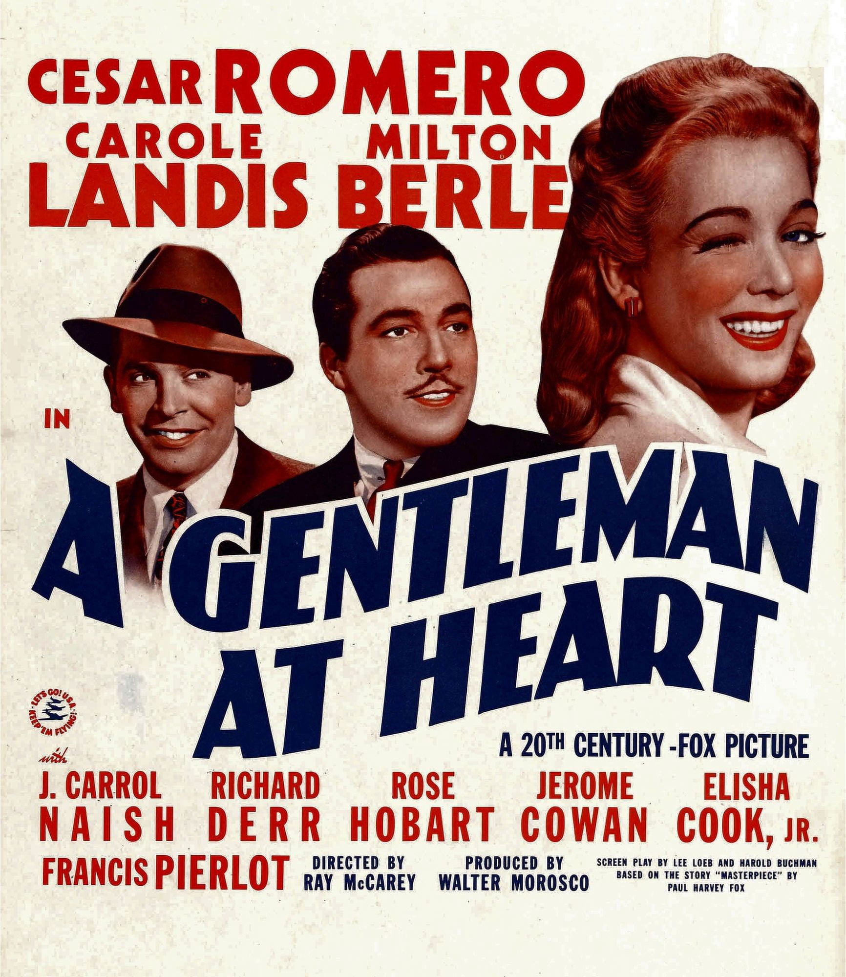 A Gentleman At Heart Canvas Art - (11 x 17)