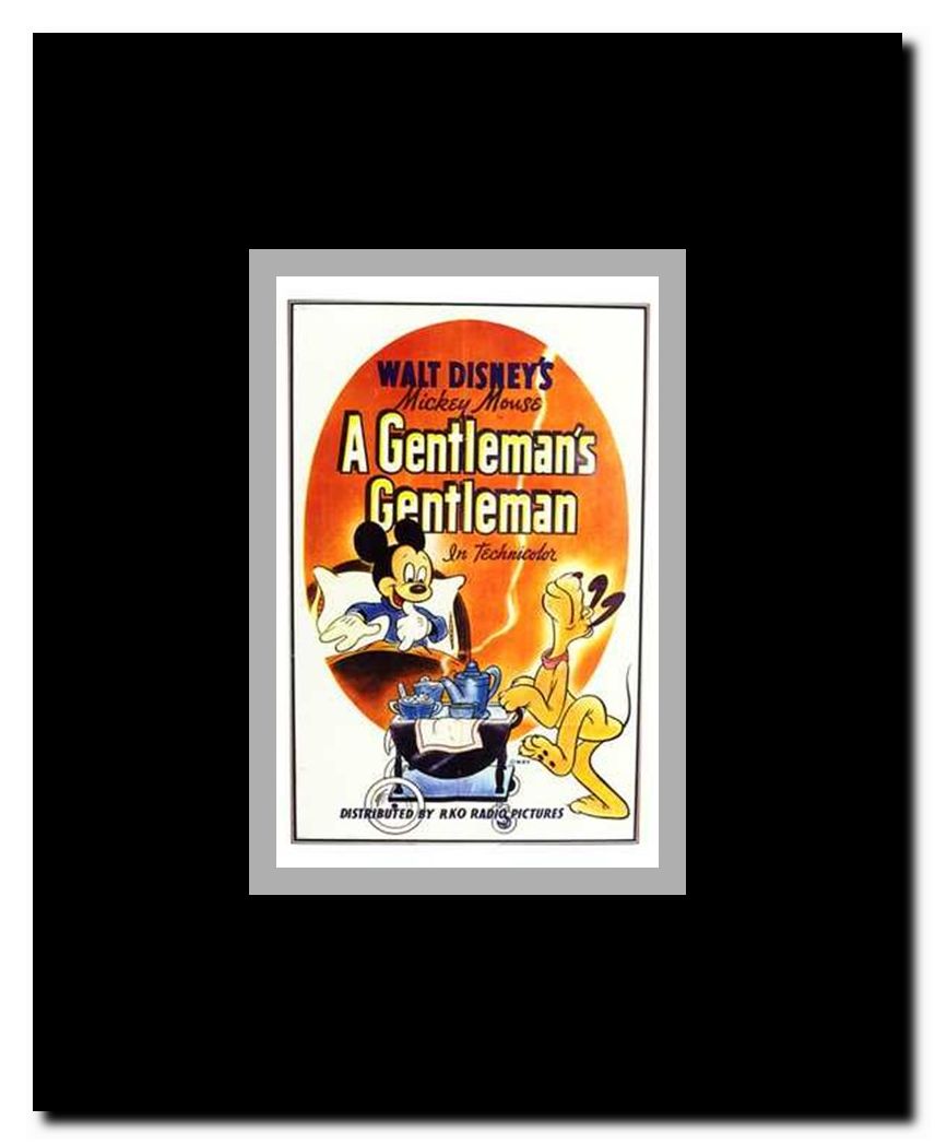 A Gentleman's Gentleman Framed Movie Poster