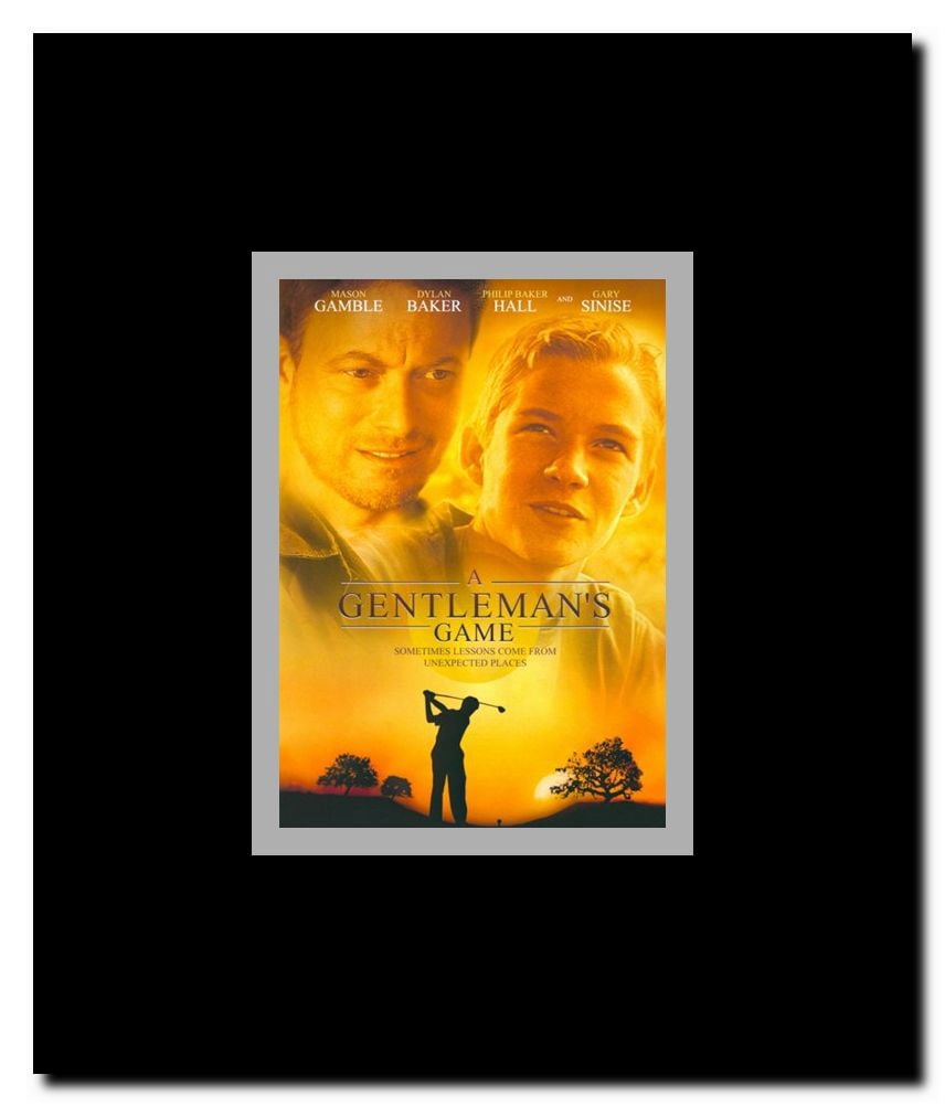A Gentlemen's Game Framed Movie Poster