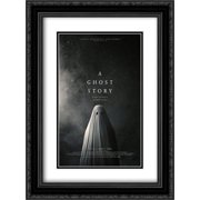 A Ghost Story 18x24 Black Ornate Wood Framed Movie Poster with Double Matting