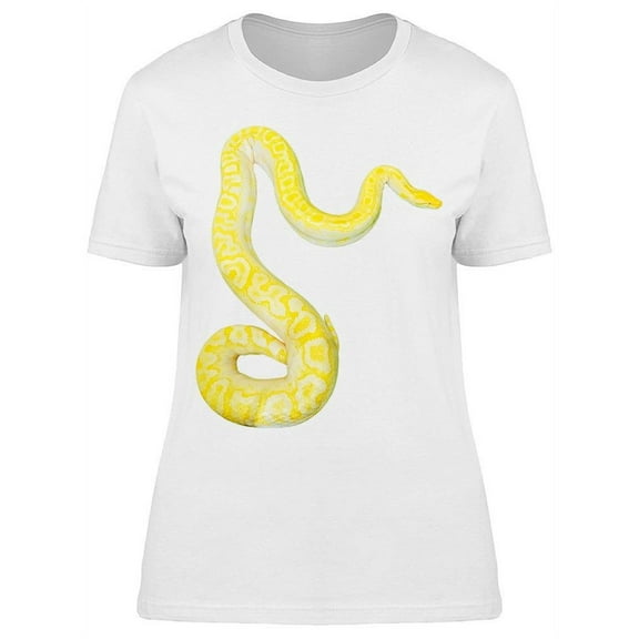 A Giant yellow Boa T-Shirt Women -Image by Shutterstock, Female x-Large