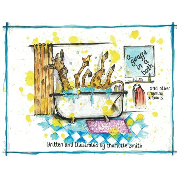 A Giraffe In A Bath And Other Rhyming Animals., (Paperback)
