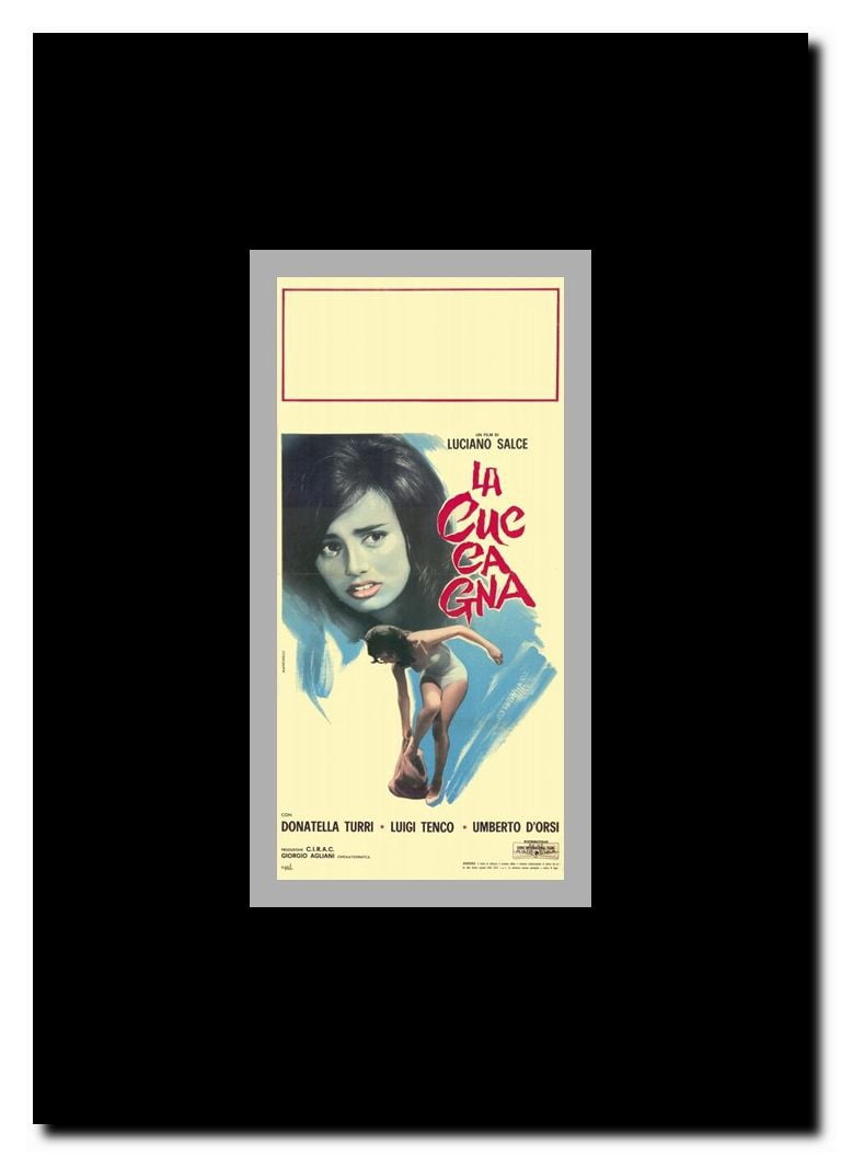 A Girl and a Million Framed Movie Poster