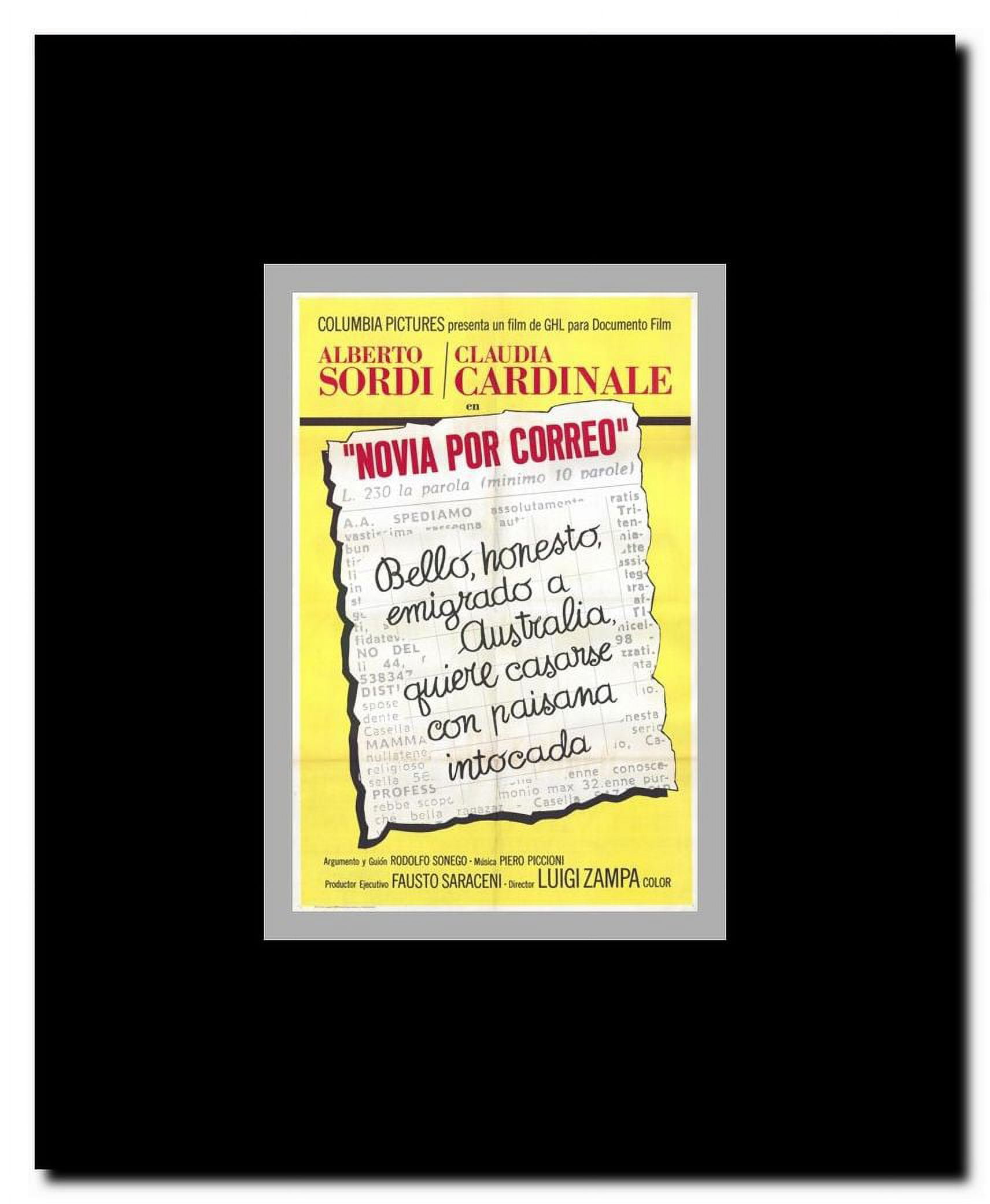 A Girl in Australia Framed Movie Poster