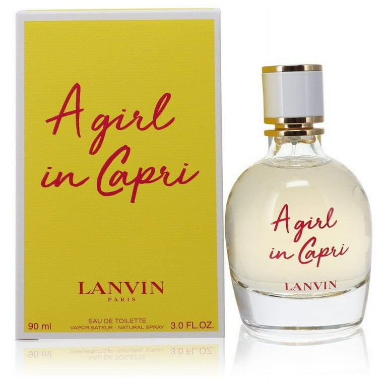 A Girl In Capri Eau De Toilette Spray By Lanvin - 3 oz A Girl In Capri Eau De Toilette Spray By Lanvin - 3 oz