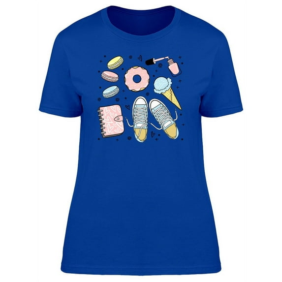 A Girls Favorite Things T-Shirt Women -Image by Shutterstock, Female x-Large