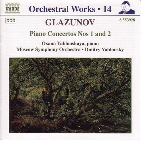 A. Glazunov - Piano Concertos 1 & 2 - Music & Performance - CD