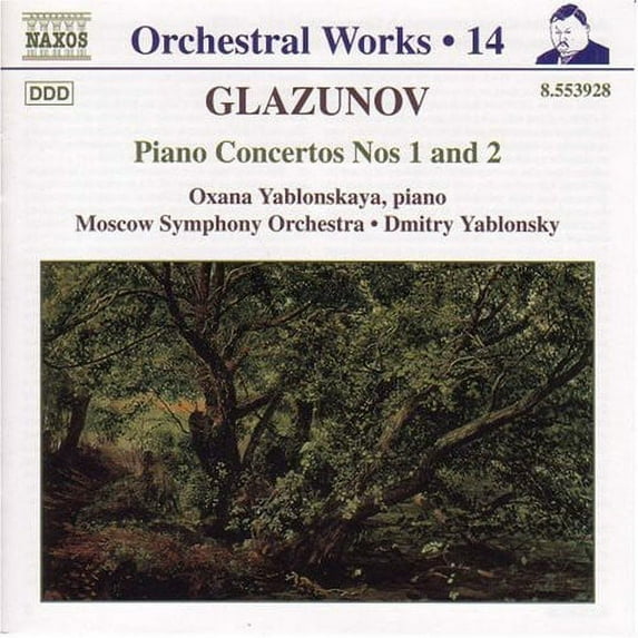 A. Glazunov - Piano Concertos 1 & 2 - Music & Performance - CD