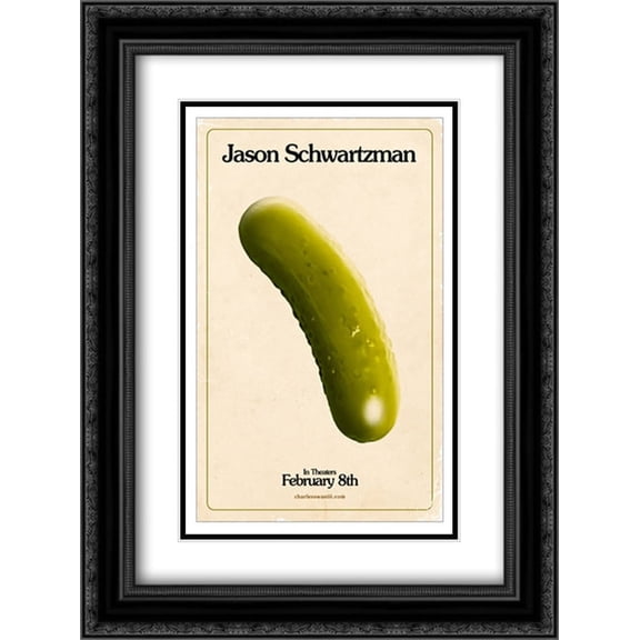 A Glimpse Inside the Mind of Charles Swann III 18x24 Black Ornate Wood Framed Movie Poster with Double Matting