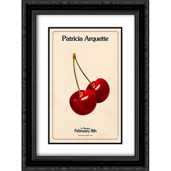 A Glimpse Inside the Mind of Charles Swann III 18x24 Black Ornate Wood Framed Movie Poster with Double Matting