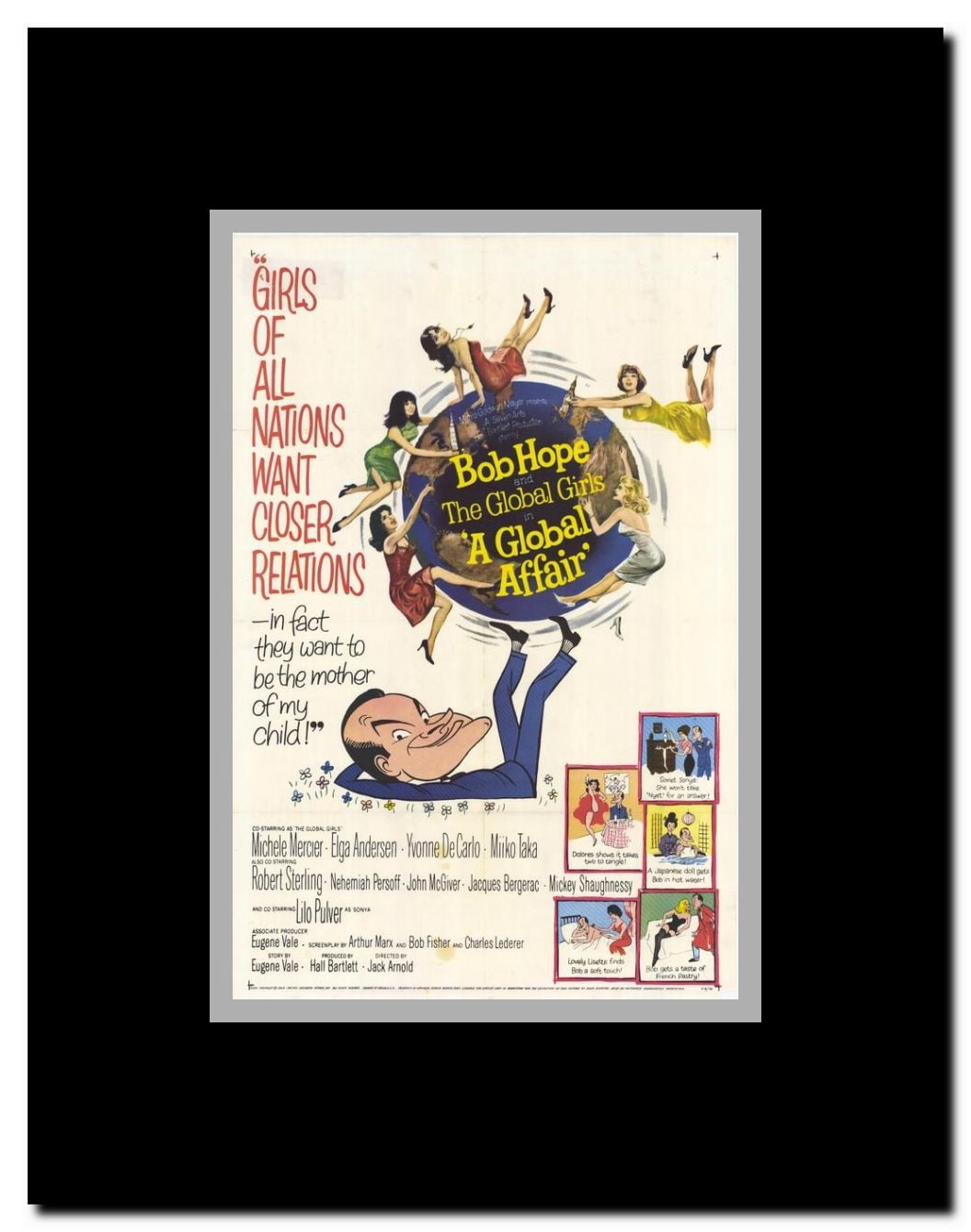 A Global Affair Framed Movie Poster
