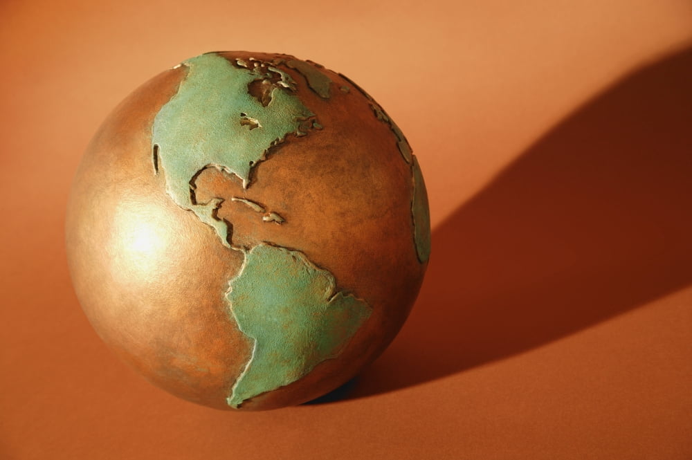 A Globe Canvas Art - Don Hammond Design Pics (17 x 11)