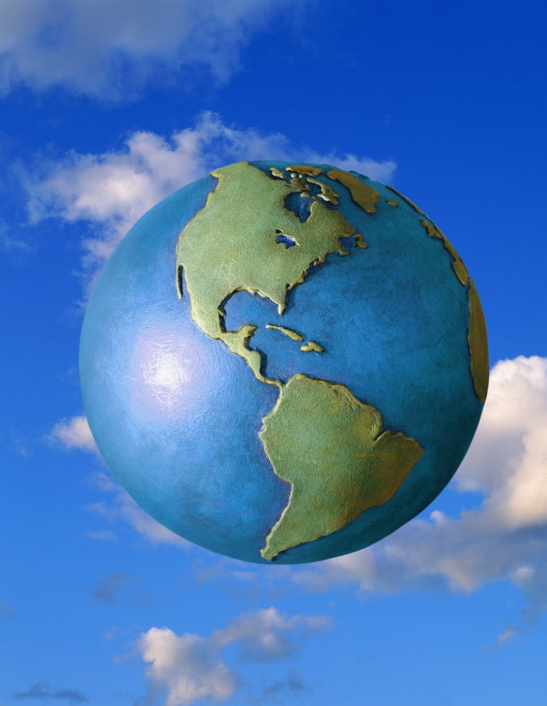A Globe In The Sky Canvas Art - Don Hammond Design Pics (12 x 15)