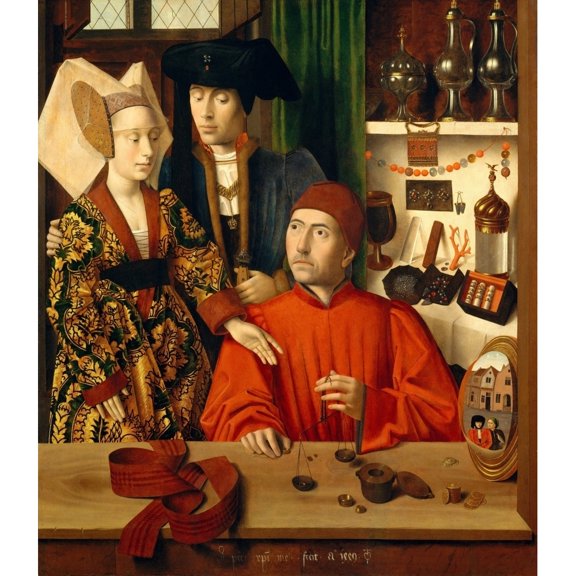 A Goldsmith In His Shop Fine Art (18 x 24)