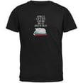 thumbnail image 1 of A Good Book and My Cat Black Adult T-Shirt - Medium, 1 of 1