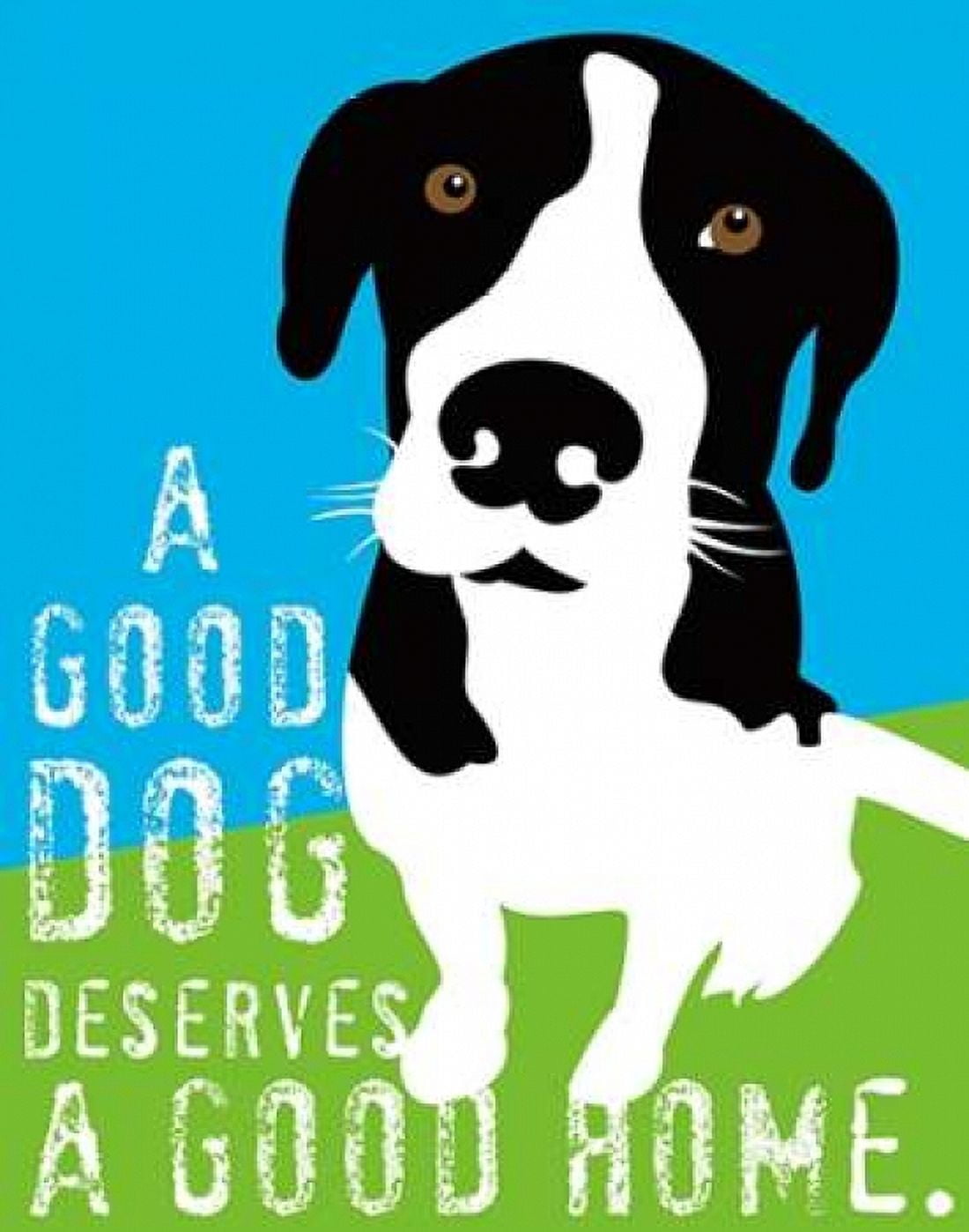 A Good Dog Canvas Art - Ginger Oliphant (22 x 28)