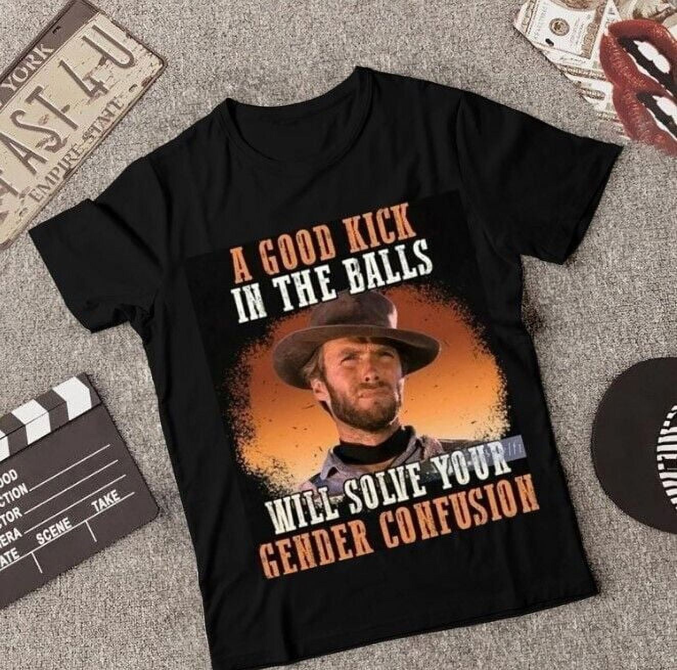 A Good Kick In The Balls Will Solve Your Gender Confusion Shirt