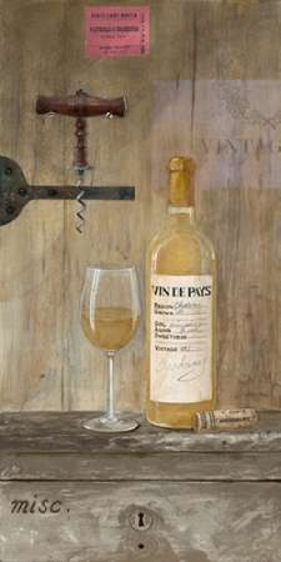 A Good Vintage - White Canvas Art - Arnie Fisk (24 x 48)