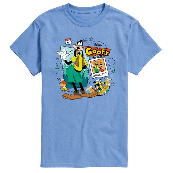 A Goofy Movie - Family Trip Collage - Men's Short Sleeve Graphic T-Shirt