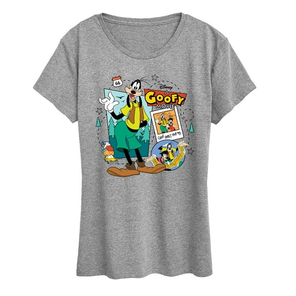 A Goofy Movie - Family Trip Collage - Women's Short Sleeve Graphic T-Shirt