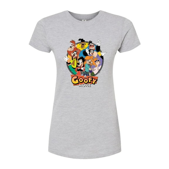 A Goofy Movie - Goofy Max And Friends - Juniors Fitted Short Sleeve Graohic T-Shirt
