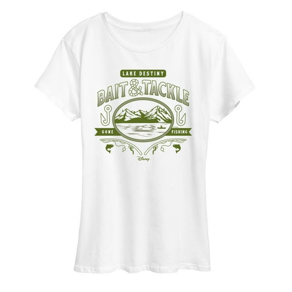 A Goofy Movie - Lake Destiny Bait Tackle - Women's Short Sleeve Graphic T-Shirt