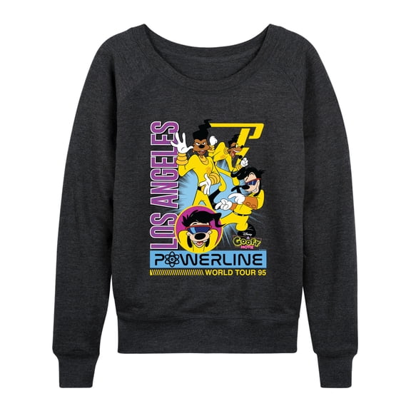 A Goofy Movie - Los Angeles - Women's French Terry Long Sleeve Pullover