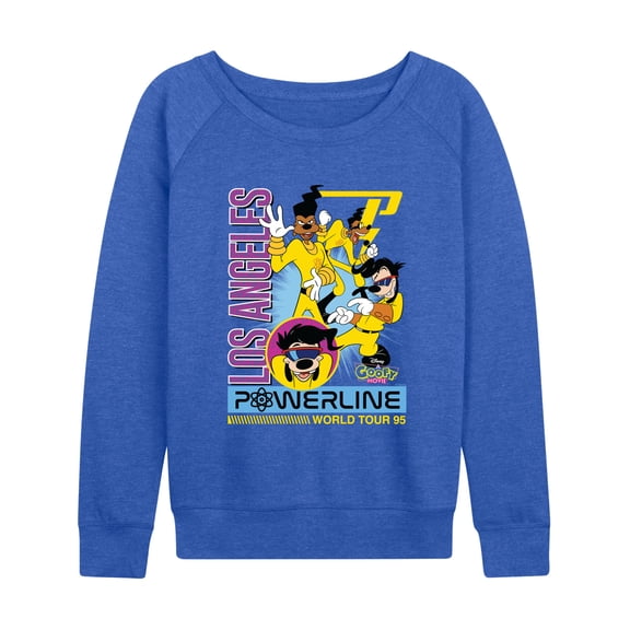 A Goofy Movie - Los Angeles - Women's French Terry Long Sleeve Pullover