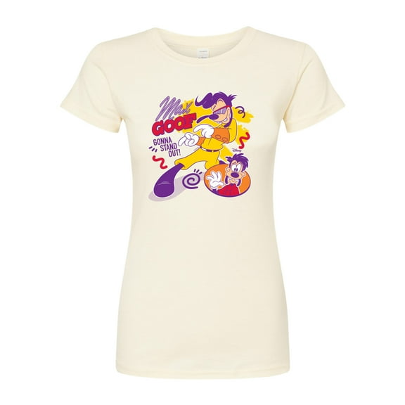 A Goofy Movie - Max Goof Gonna Stand Out - Juniors Fitted Short Sleeve Graohic T-Shirt