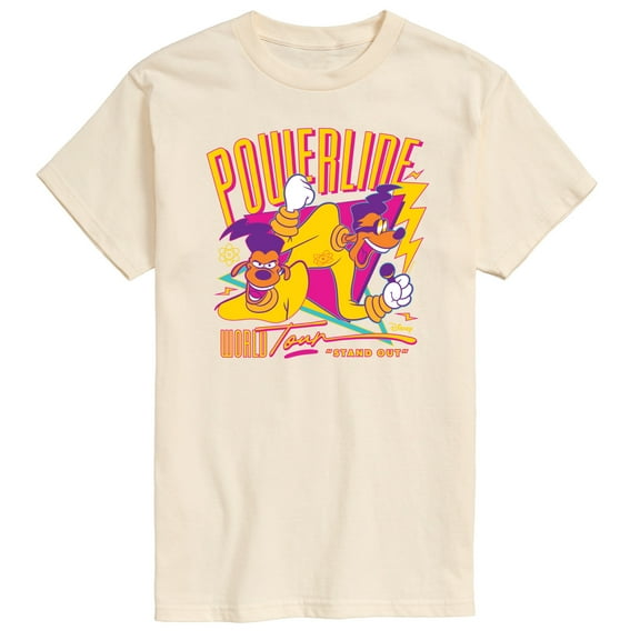 A Goofy Movie - Powerline Tour - Men's Short Sleeve Graphic T-Shirt
