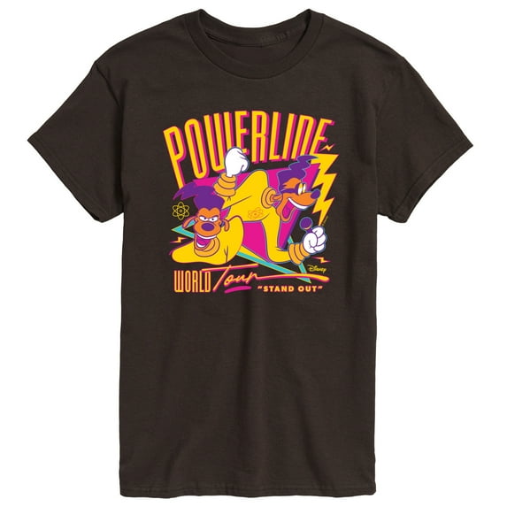 A Goofy Movie - Powerline Tour - Men's Short Sleeve Graphic T-Shirt