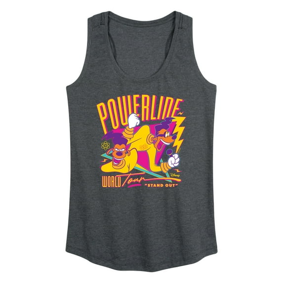 A Goofy Movie - Powerline Tour - Women's Racerback Tank Top