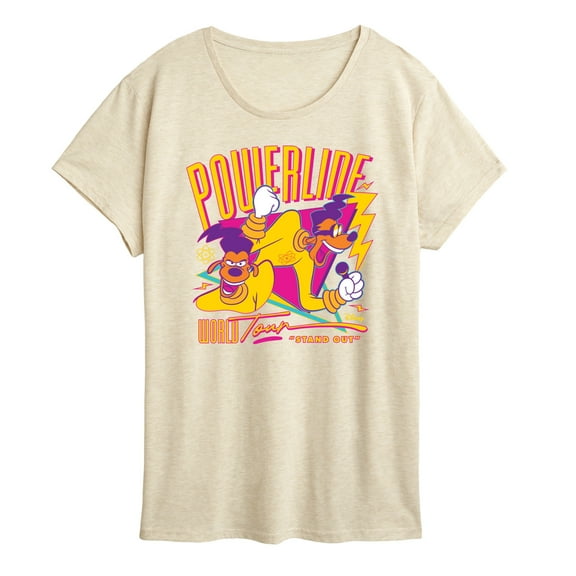 A Goofy Movie - Powerline Tour - Women's Short Sleeve Graphic T-Shirt