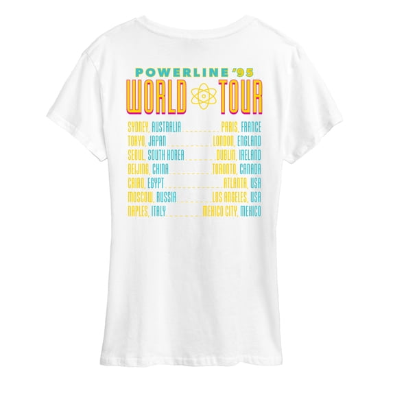 A Goofy Movie - Powerline Tour - Women's Short Sleeve Graphic T-Shirt