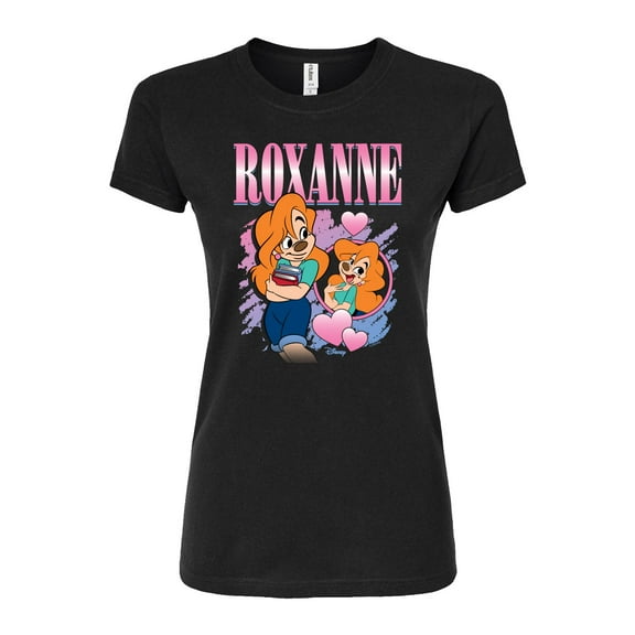 A Goofy Movie - Roxanne - Juniors Fitted Short Sleeve Graohic T-Shirt