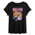 thumbnail image 1 of A Goofy Movie - Roxanne - Womens Oversized Graphic T-Shirt, 1 of 4