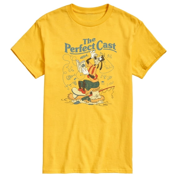 A Goofy Movie - The Perfect Cast Fishing - Men's Short Sleeve Graphic T-Shirt