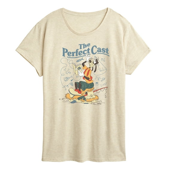 A Goofy Movie - The Perfect Cast Fishing - Women's Short Sleeve Graphic T-Shirt