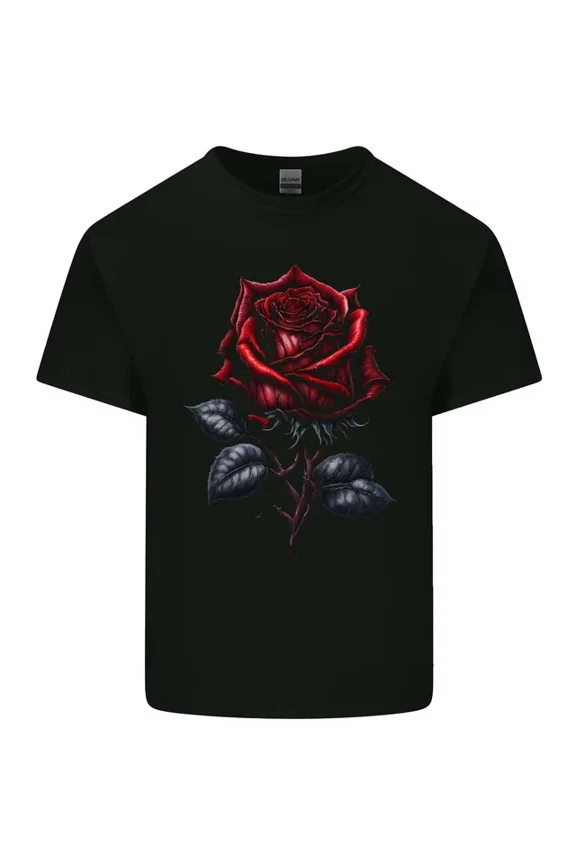 A Gothic Rose Goth T-Shirt