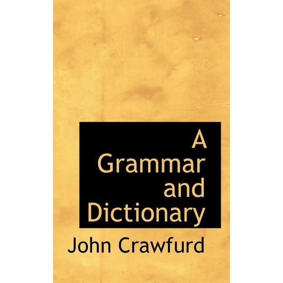 A Grammar and Dictionary, (Paperback)