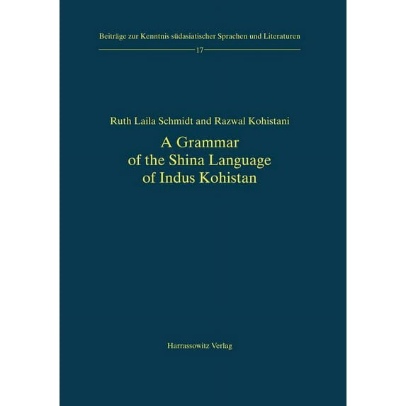 A Grammar of the Shina Language of Indus Kohistan (Paperback)