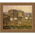 thumbnail image 1 of A Gray Day 24x20 Gold Ornate Wood Framed Canvas Art by Robert Spencer, 1 of 2