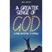 A Greater Sense of God Paperback